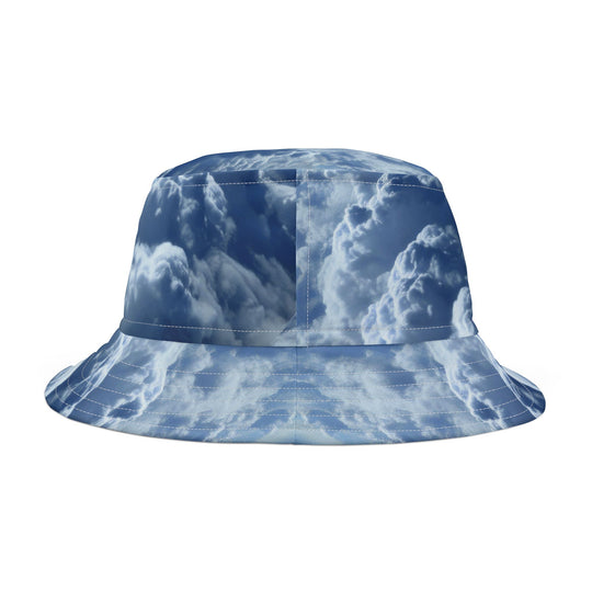 Bucket Hat White Clouds