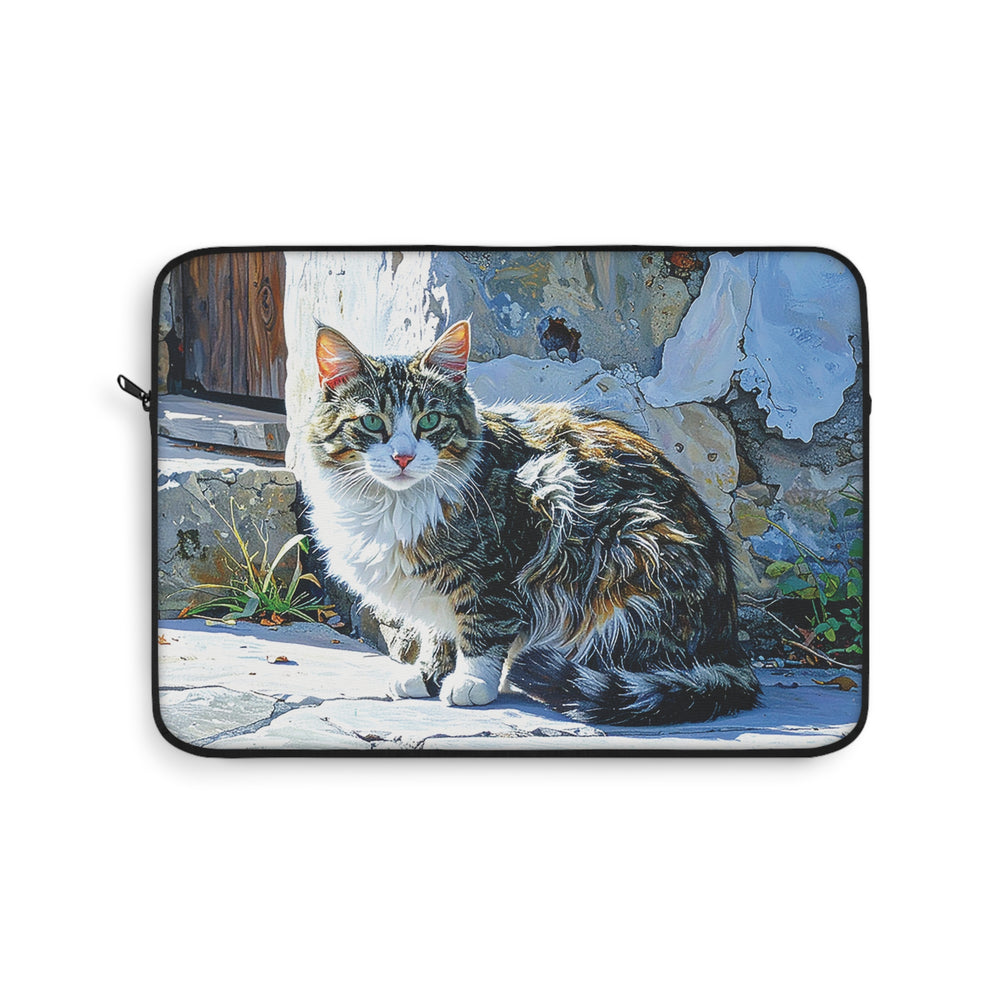 Laptop Sleeve, Istanbul Cat Design