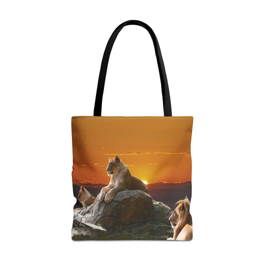 Beach Lions Tote Bag