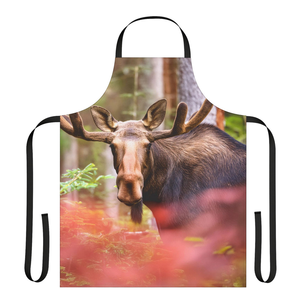 Apron with Moose Design