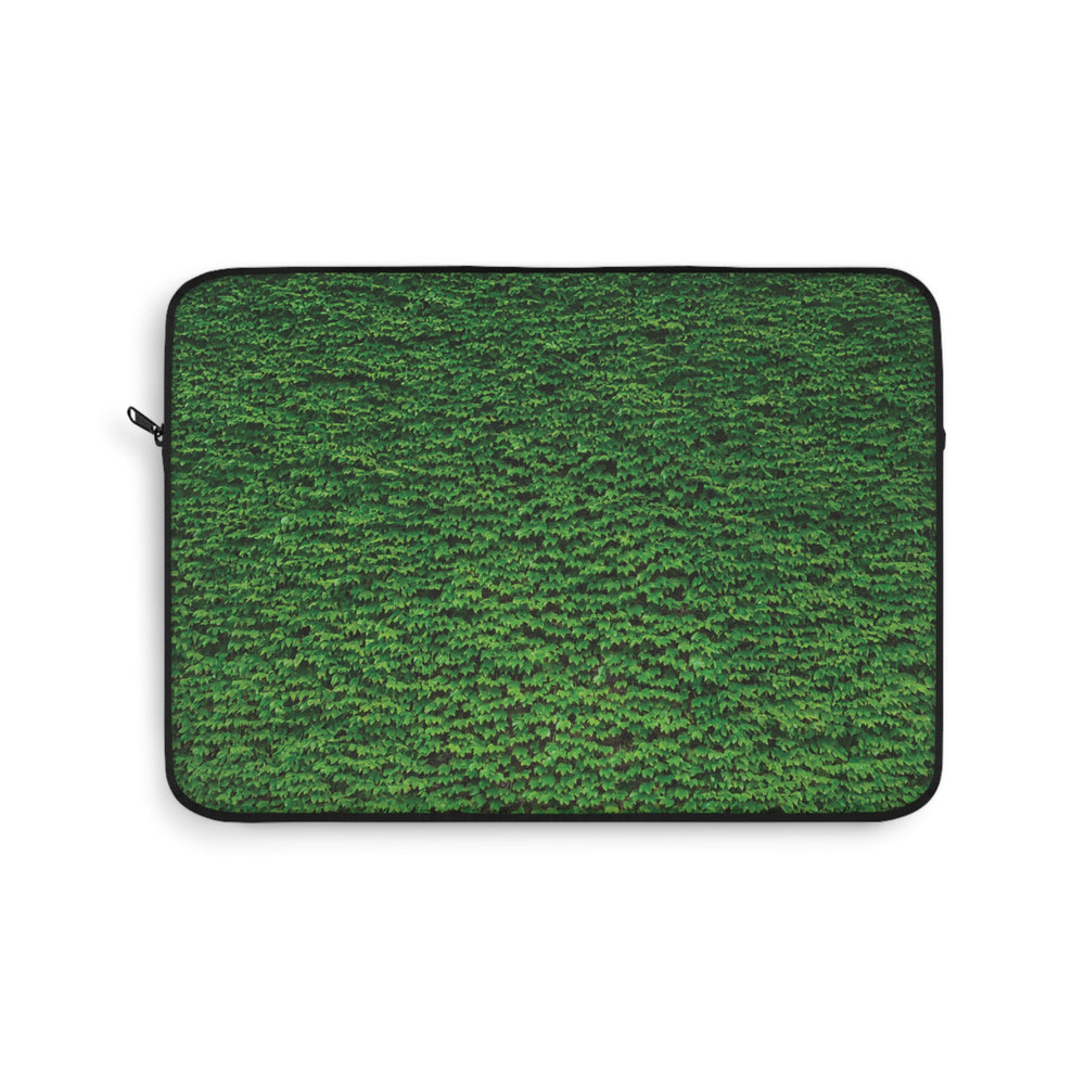 Laptop Sleeve - Green Leafy Vines Design