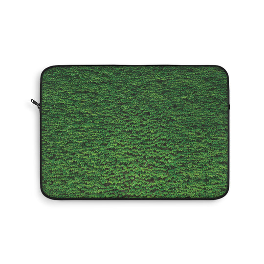Laptop Sleeve - Green Leafy Vines Design
