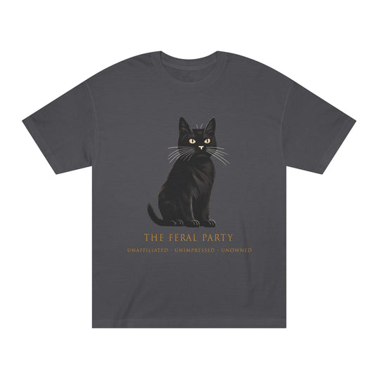 Feral Cat Shirt | The Feral Party | Unaffiliated Unimpressed Unowned