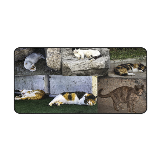 Desk Mat - Istanbul Cats Design