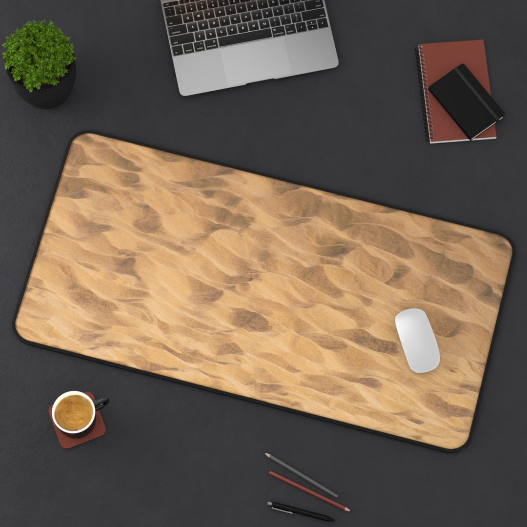 Desk Mat - Sand Dunes Design for Tranquil Workspaces and Gaming Setups