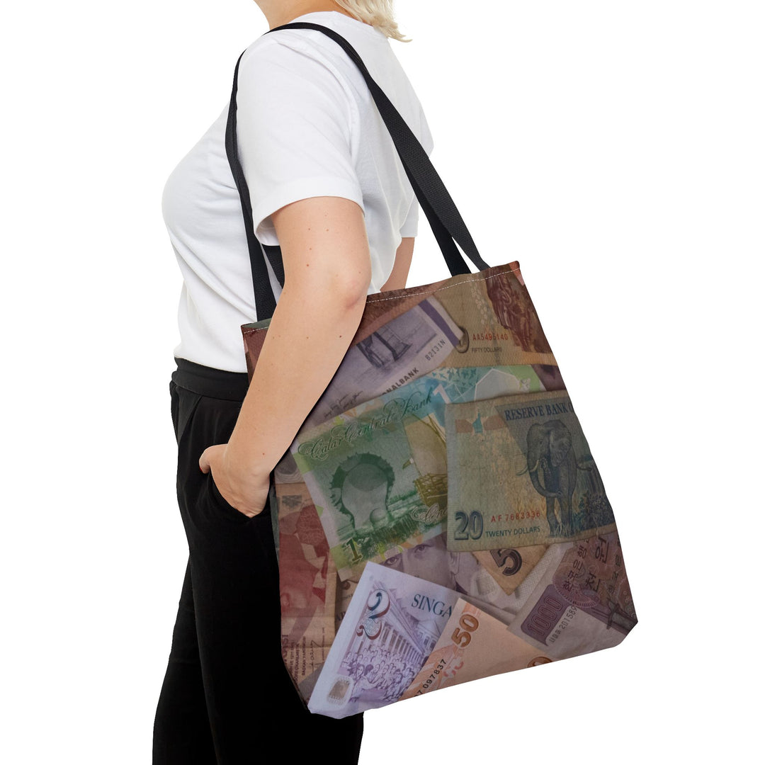 World Currency Tote Bag