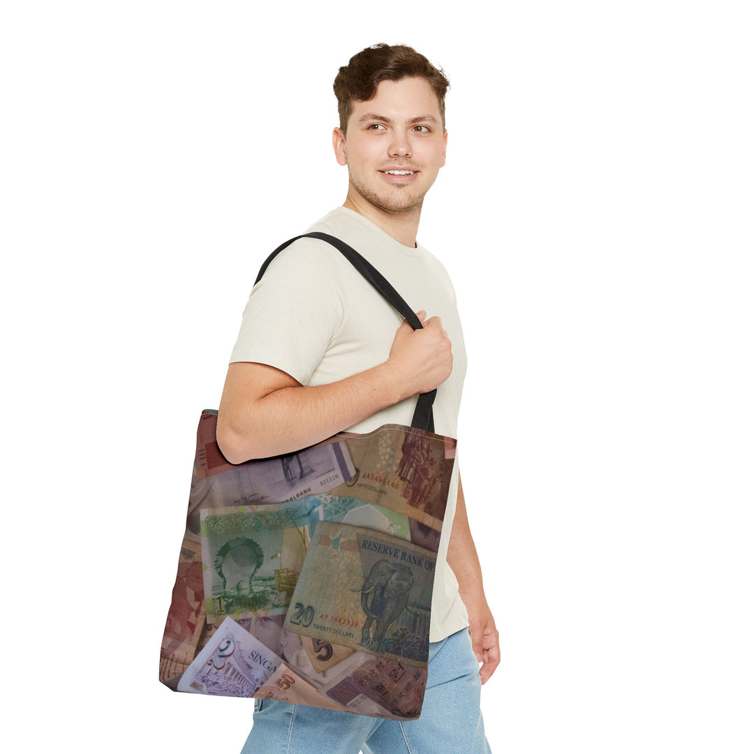 World Currency Tote Bag