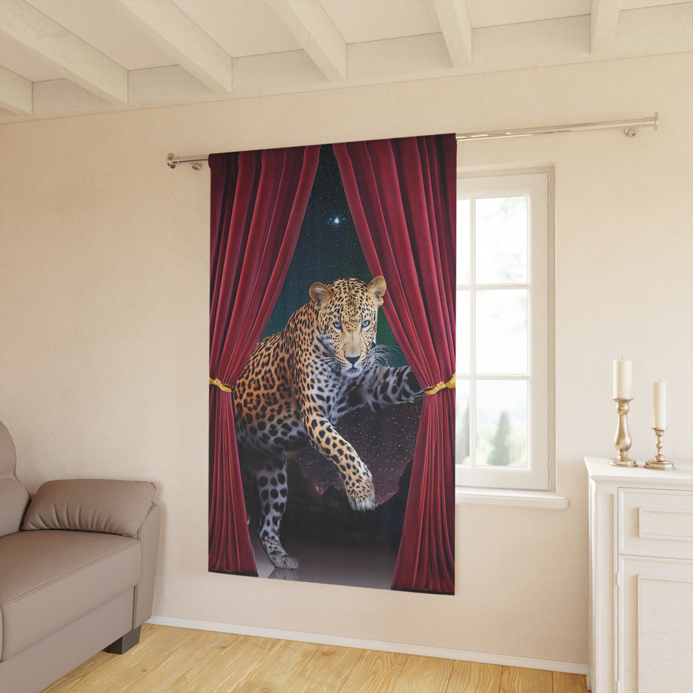 Leopard Window Curtains