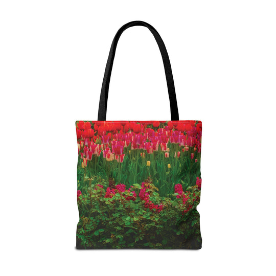 Tote Bag - Tulip Garden Design