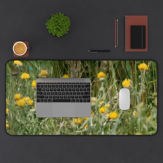 Desk Mat - Dandelions Design for Home Office or Study Space Decoration