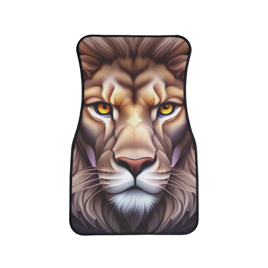 Majestic Lion Car Floor Mat - Stylish Auto Decor, Animal Lover Gift, Car
