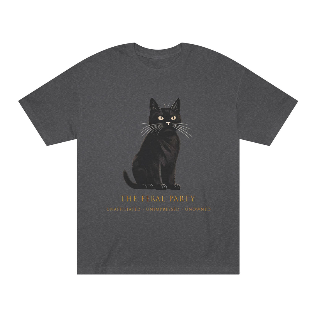 Feral Cat Shirt | The Feral Party | Unaffiliated Unimpressed Unowned