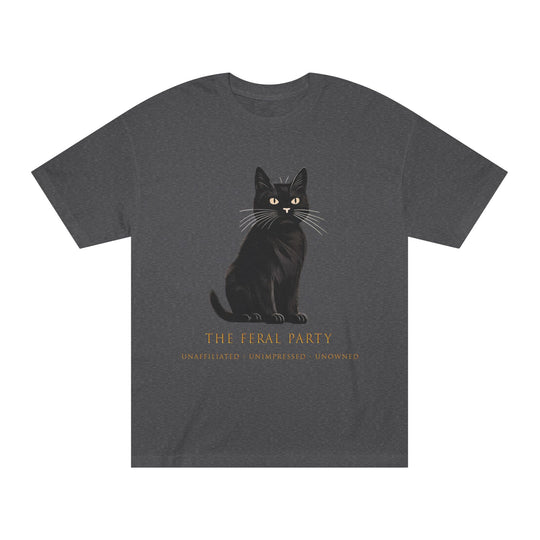 Feral Cat Shirt | The Feral Party | Unaffiliated Unimpressed Unowned