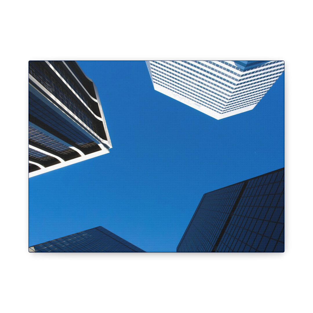 Canvas Print - Skyscrapers from a Worm's Eye View