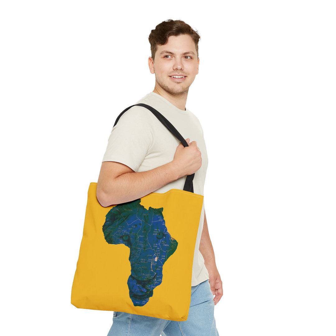 Lion Map Tote Bag