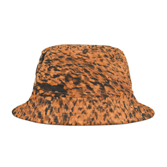 Bucket Hat - Mountain Lion Walking in the Sand Wildlife Safari Cap