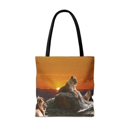 Beach Lions Tote Bag