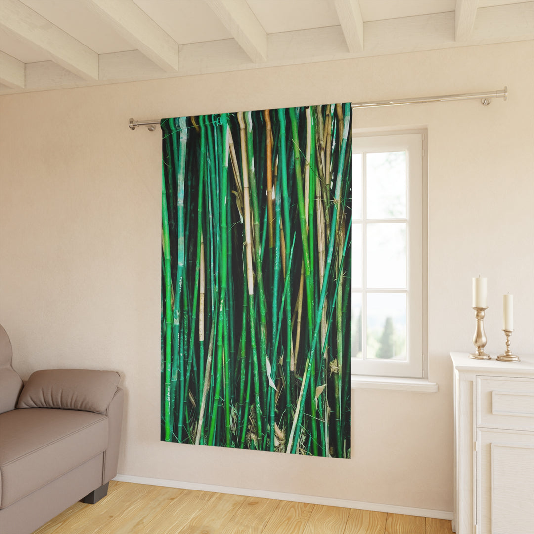 Bamboo Window Curtains (1 Piece)