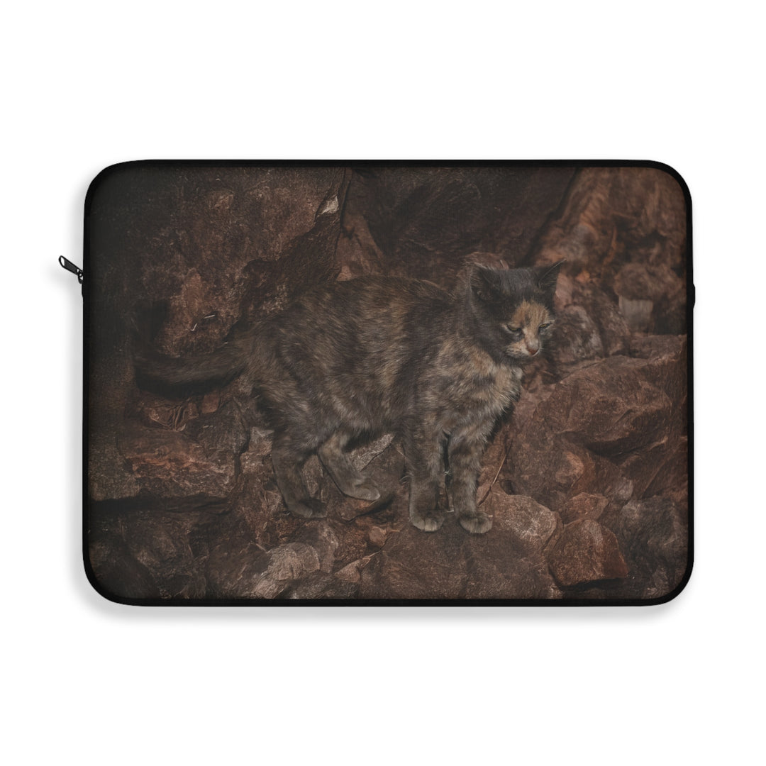 Laptop Sleeve - Cat on the Rocks