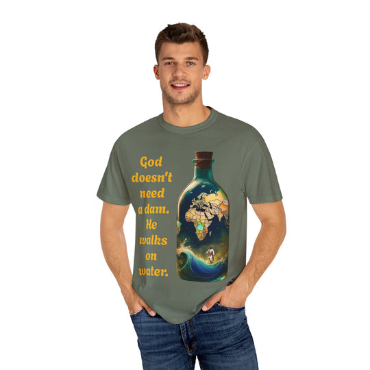 Jesus Walking on Water Unisex T-shirt