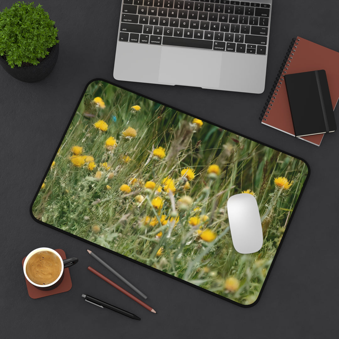 Desk Mat - Dandelions Design for Home Office or Study Space Decoration