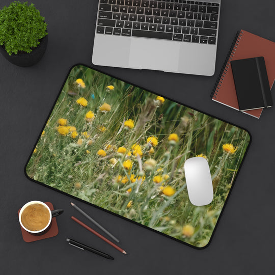 Desk Mat - Dandelions Design for Home Office or Study Space Decoration