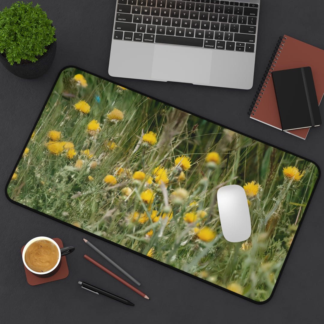 Desk Mat - Dandelions Design for Home Office or Study Space Decoration