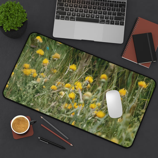 Desk Mat - Dandelions Design for Home Office or Study Space Decoration