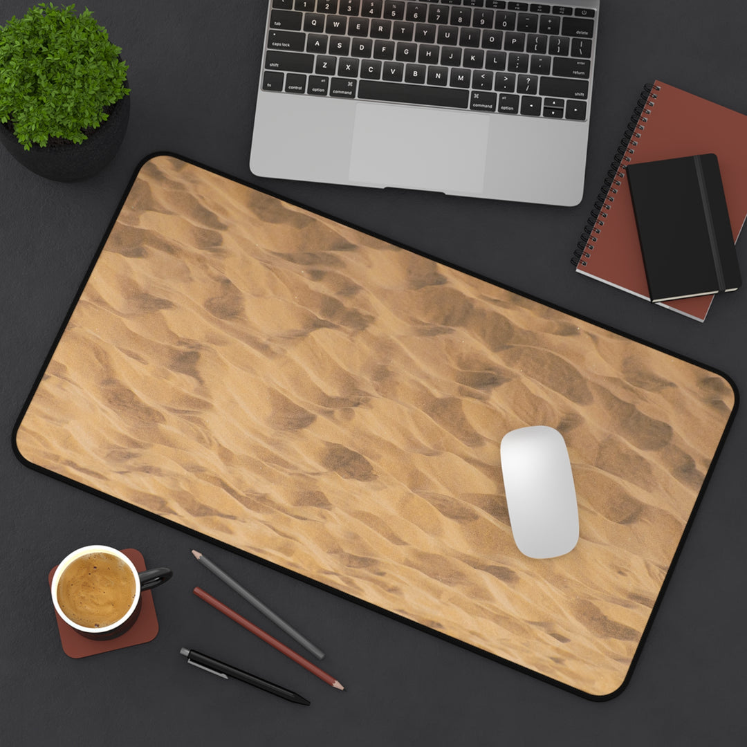 Desk Mat - Sand Dunes Design for Tranquil Workspaces and Gaming Setups
