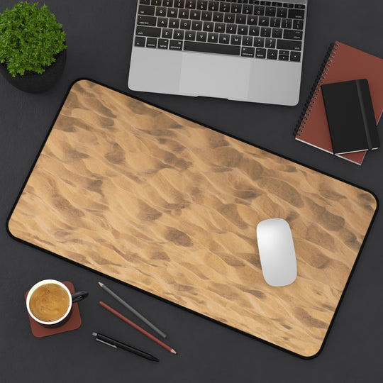 Desk Mat - Sand Dunes Design for Tranquil Workspaces and Gaming Setups