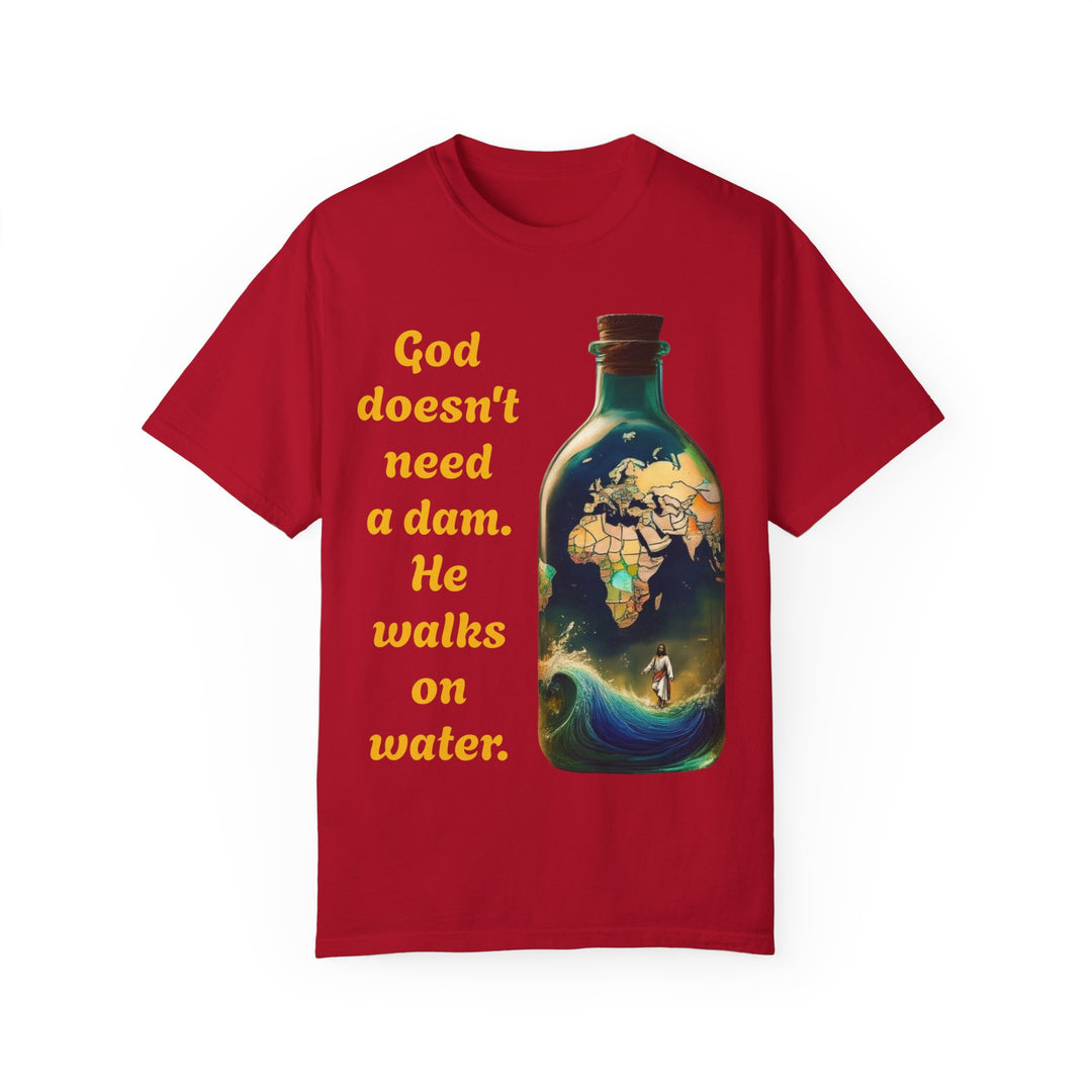 Jesus Walking on Water Unisex T-shirt