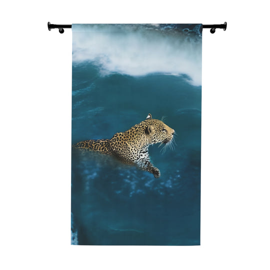 Ocean Jaguar Window Curtains