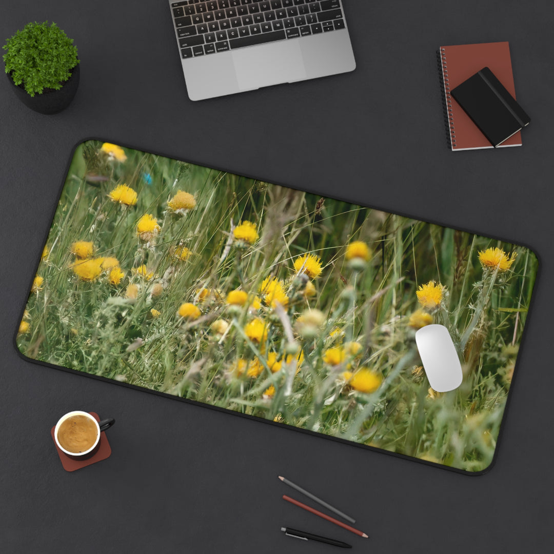 Desk Mat - Dandelions Design for Home Office or Study Space Decoration