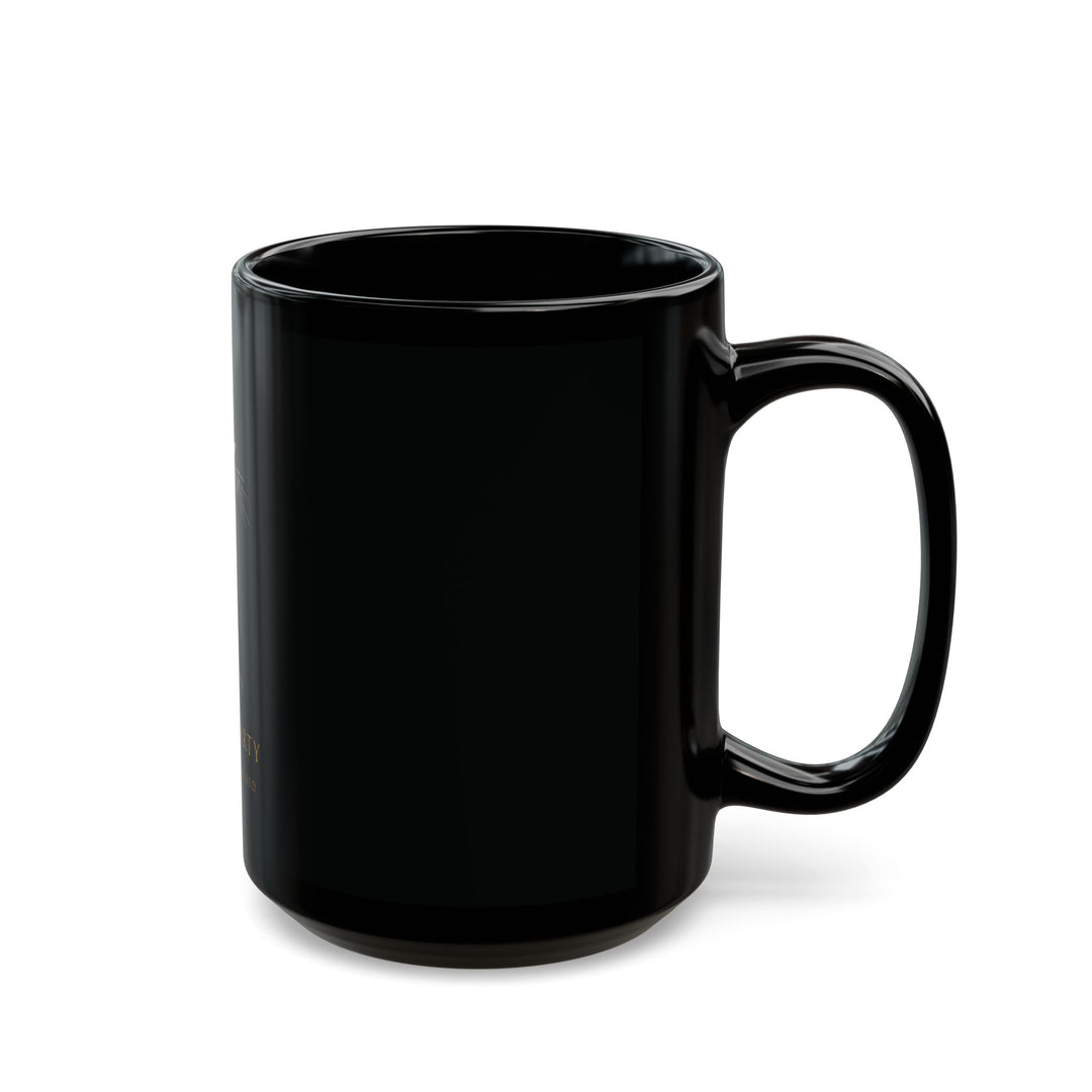 The Feral Party Black Cat Mug – No Affiliation Required – 11oz / 15oz