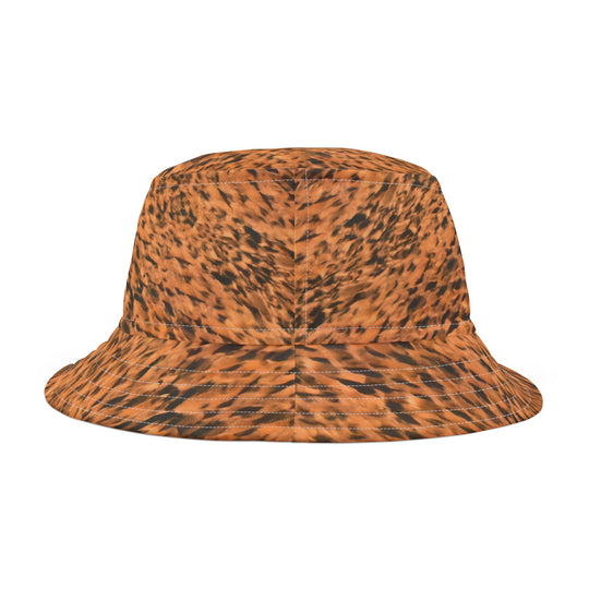 Bucket Hat - Mountain Lion Walking in the Sand Wildlife Safari Cap