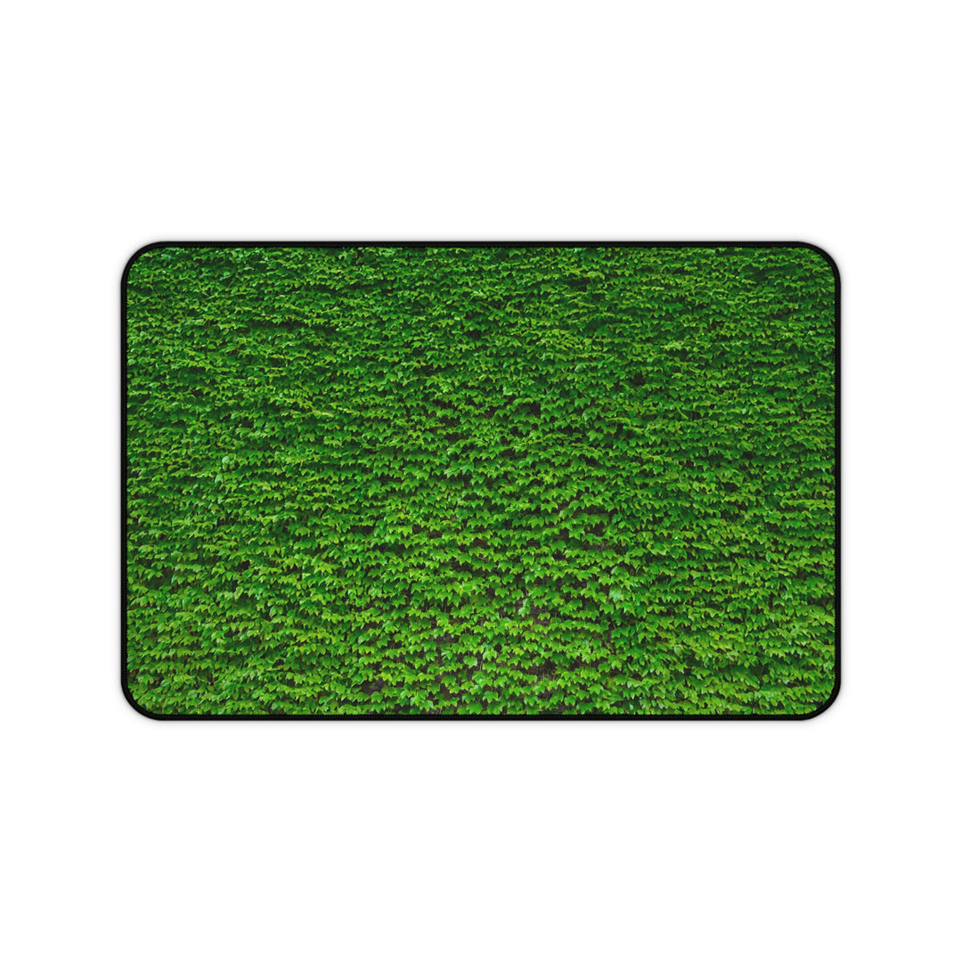 Desk Mat - Green Leafy Vines Pattern