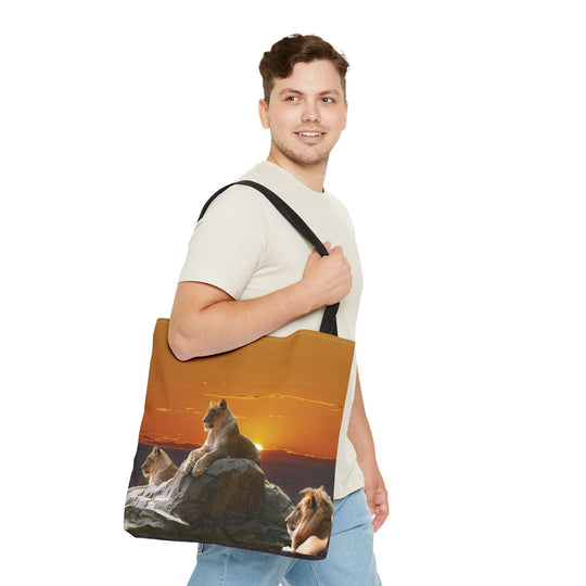 Beach Lions Tote Bag