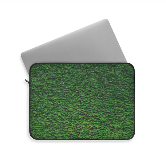 Laptop Sleeve - Green Leafy Vines Design