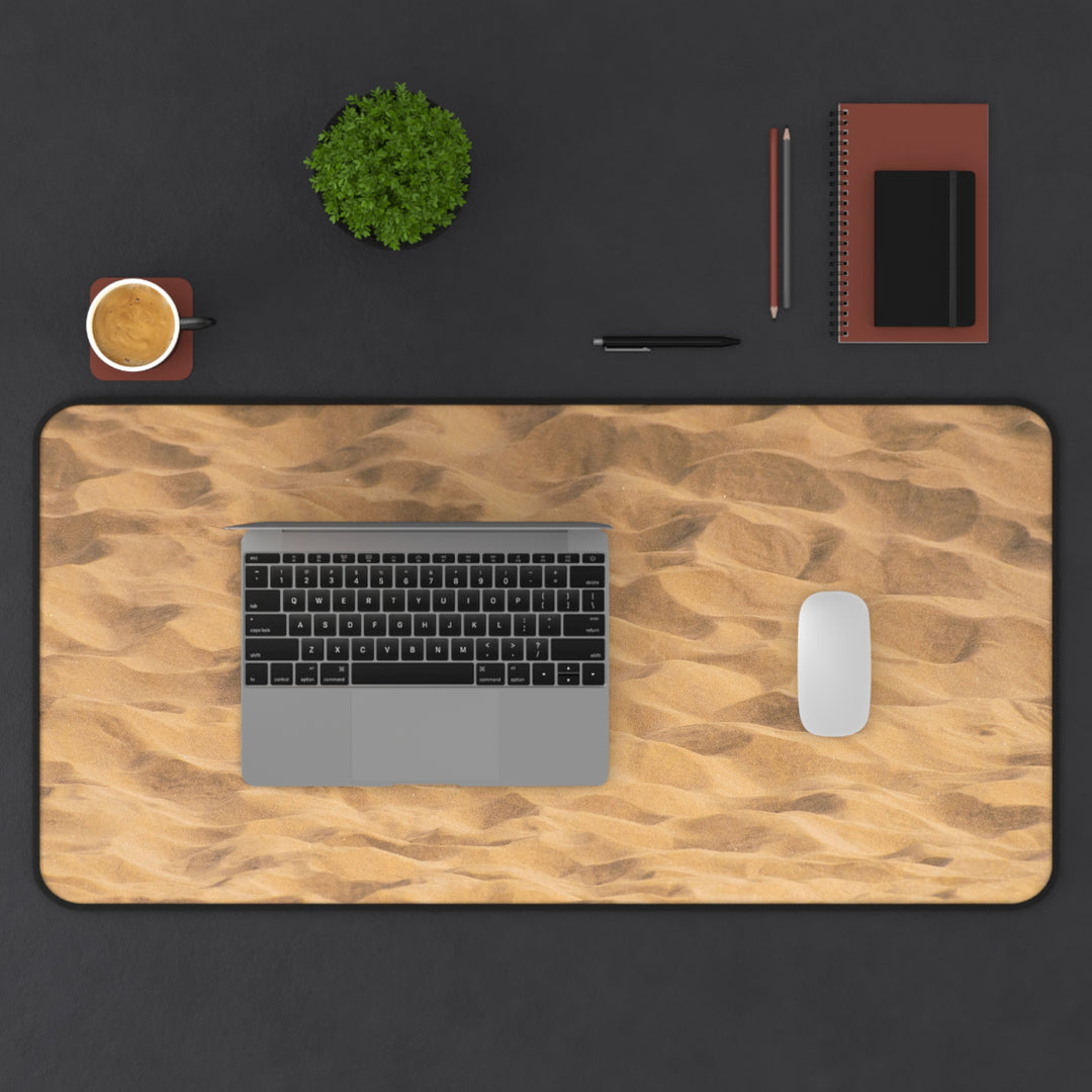 Desk Mat - Sand Dunes Design for Tranquil Workspaces and Gaming Setups