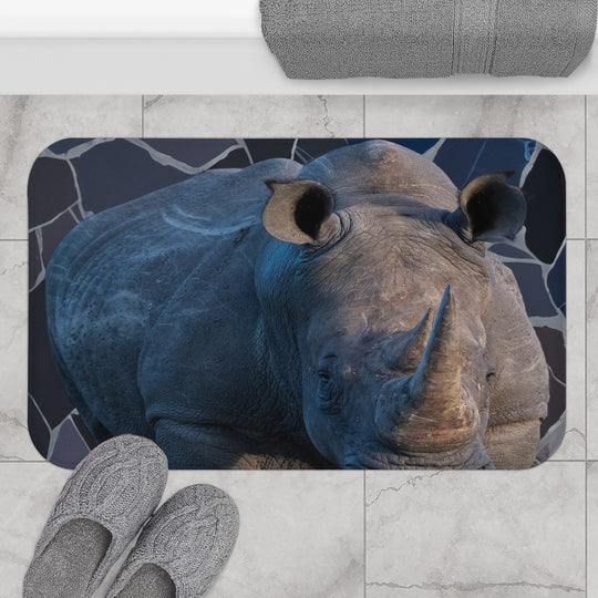 Rhinoceros Bath Mat