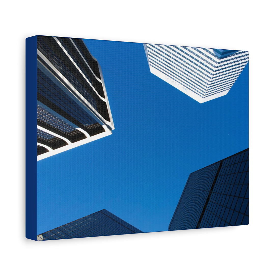 Canvas Print - Skyscrapers from a Worm's Eye View