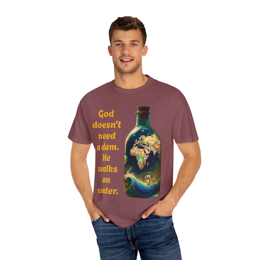 Jesus Walking on Water Unisex T-shirt