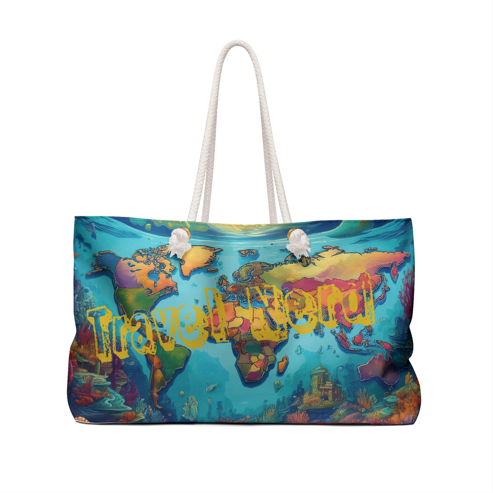 Weekender Bag - Cartoonish Travel Nerd Bag