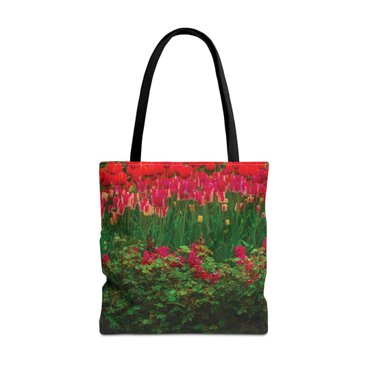 Tote Bag - Tulip Garden Design