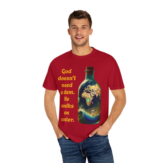 Jesus Walking on Water Unisex T-shirt