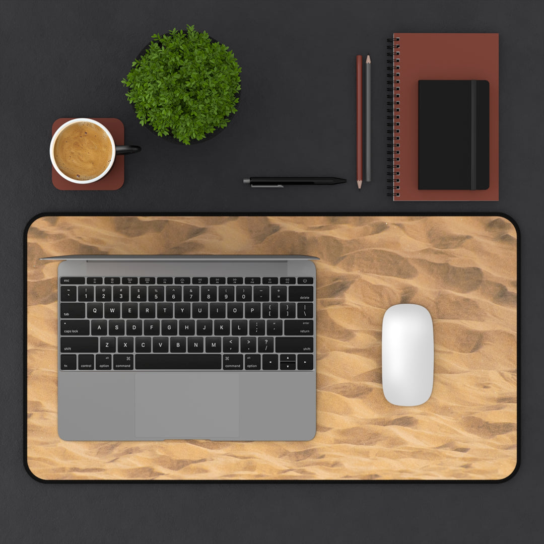 Desk Mat - Sand Dunes Design for Tranquil Workspaces and Gaming Setups