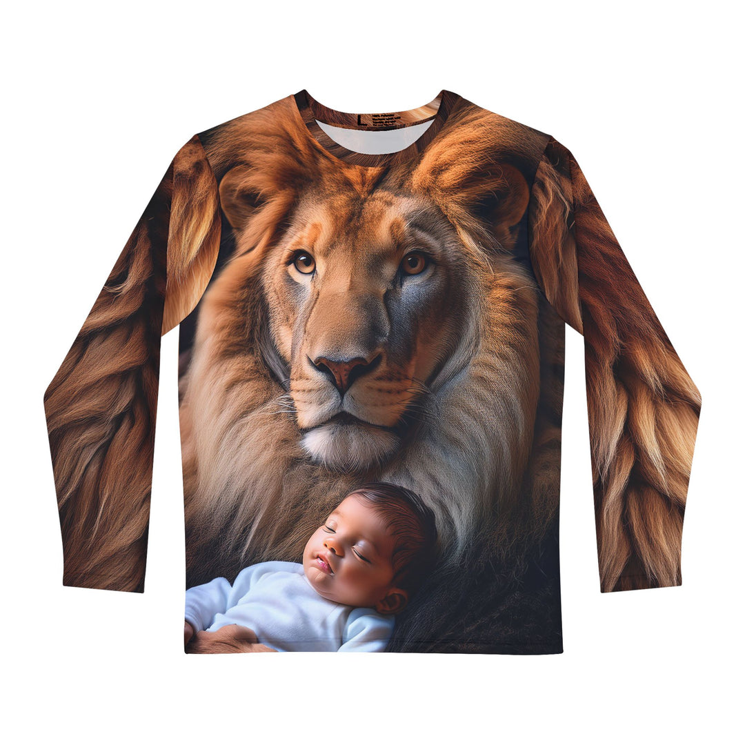 Men's Long Sleeve Lion Shirt (AOP)