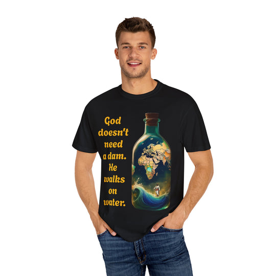 Jesus Walking on Water Unisex T-shirt