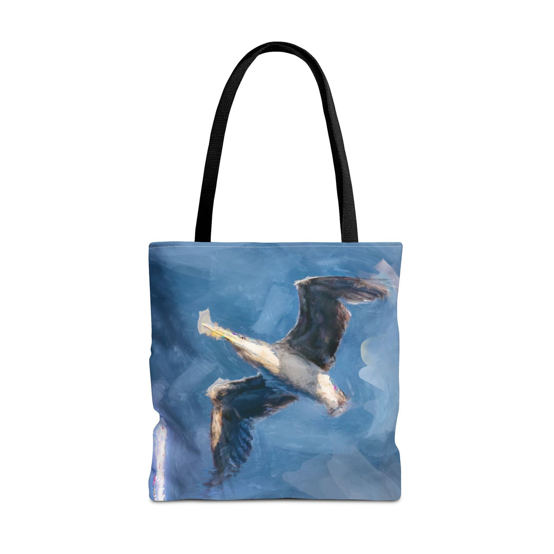 Seagull Tote Bag - Flying Seagull Painting Beach Tote