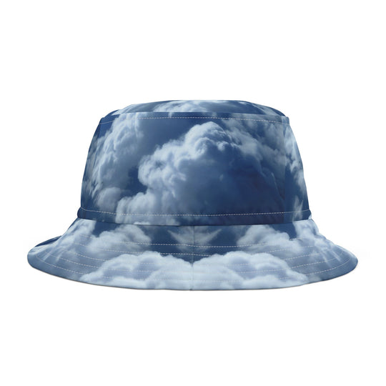 Bucket Hat White Clouds